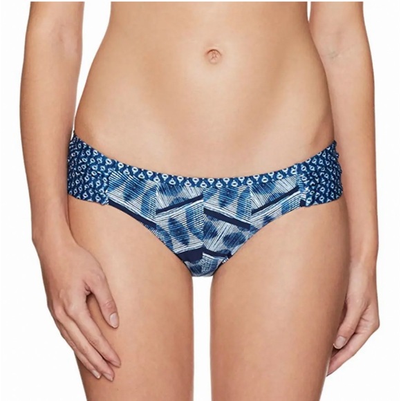 Lucky Brand Nomad Ikat Reversible Side Sash Hipster Bikini Bottom - Picture 4 of 12